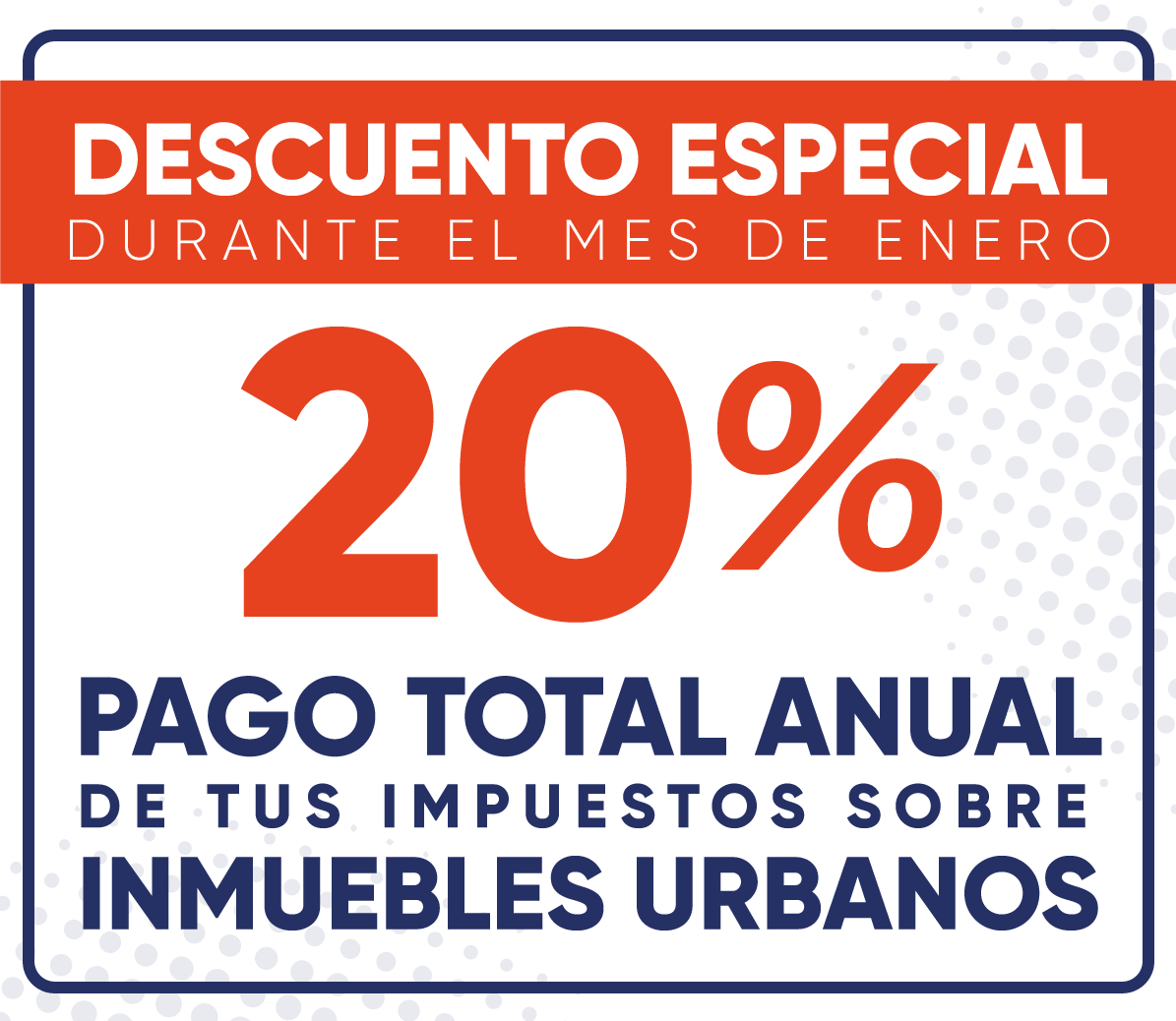 Descuento 20% Inmuebles