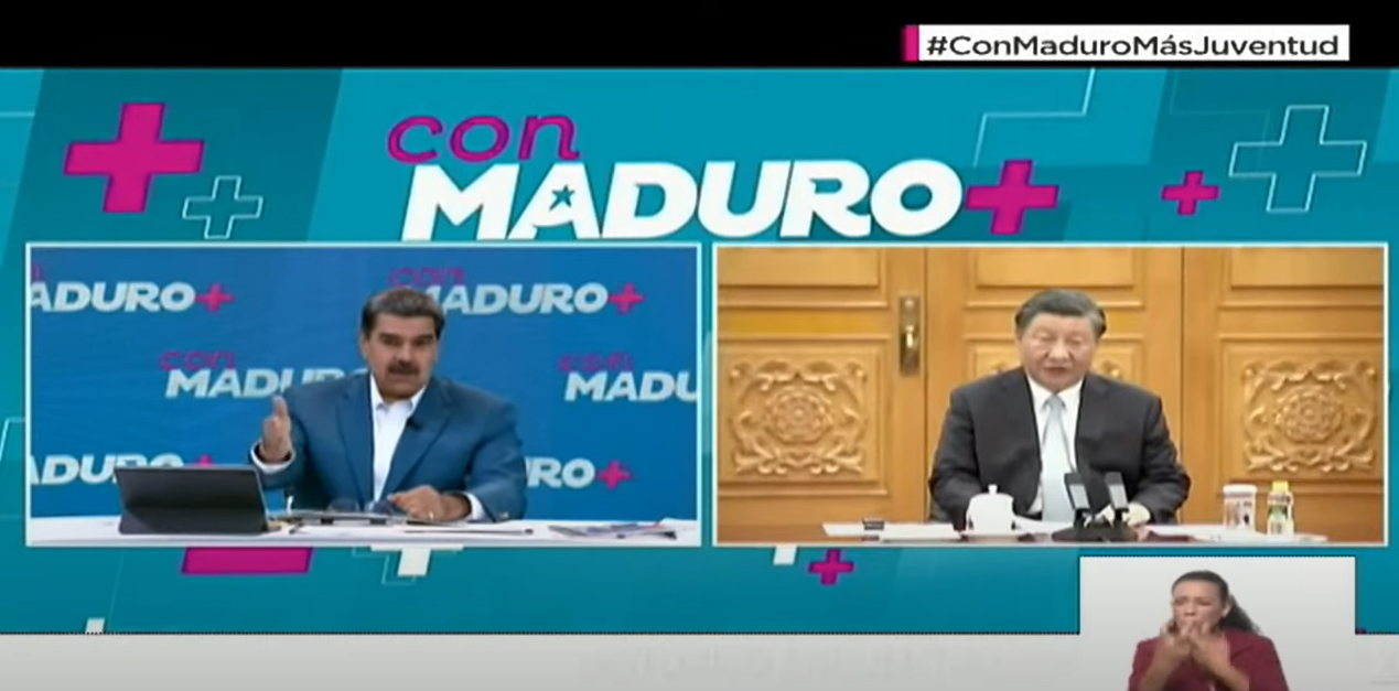 Escenas del programa Con Maduro +